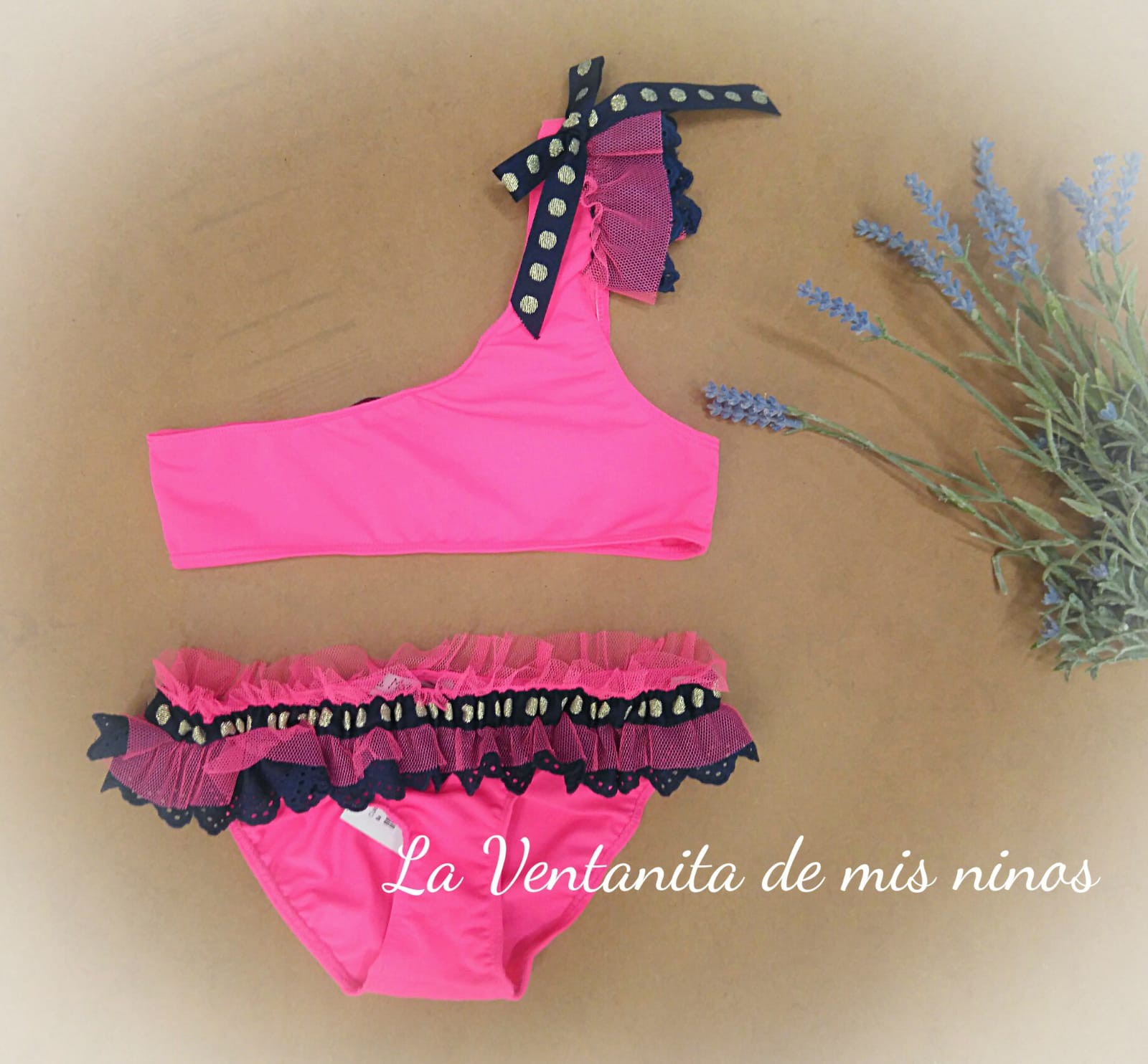 Bikini Rosa Tom Y Jerry De La Martinica